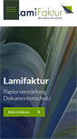 Mobile Screenshot of lamifaktur.de